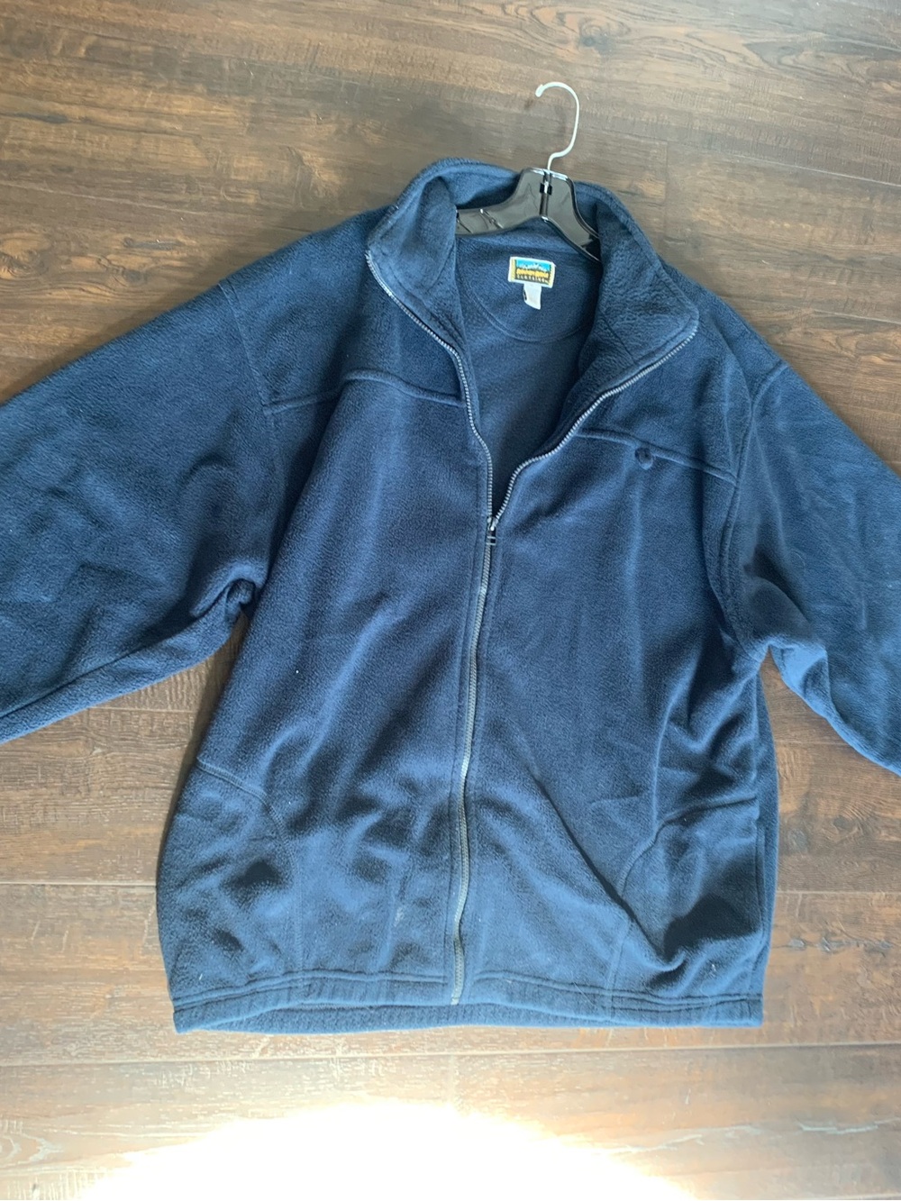Roundy Ridge Men's Dark Navy Full-Zip Fleece Jacket